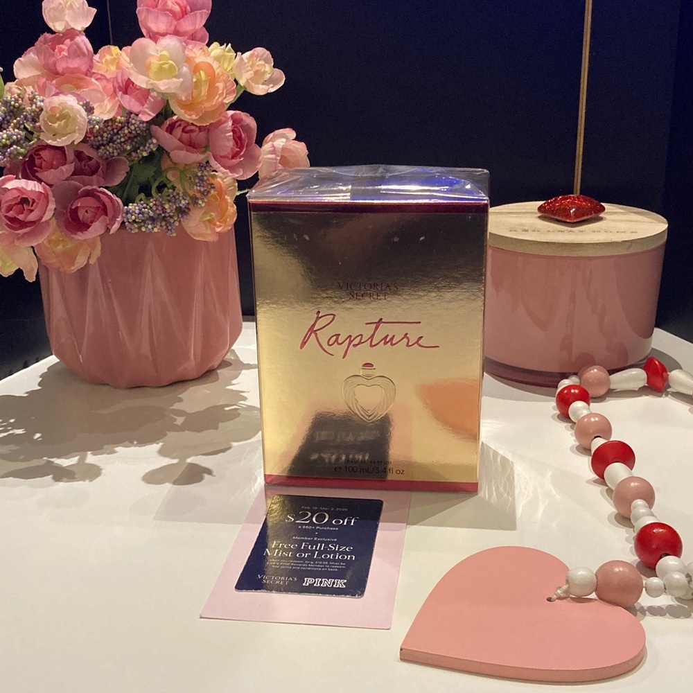 Victoria's Secret Rapture ❤️ 100ml/3.4oz + Free Coupon $20off in $50 New Sealed